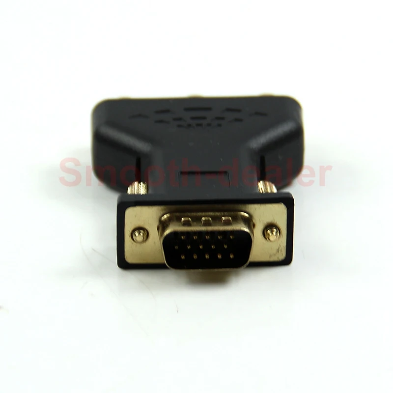 15 Pin VGA Male to 3 RCA Female M/F адаптер Соединительный конвертер высококачественный