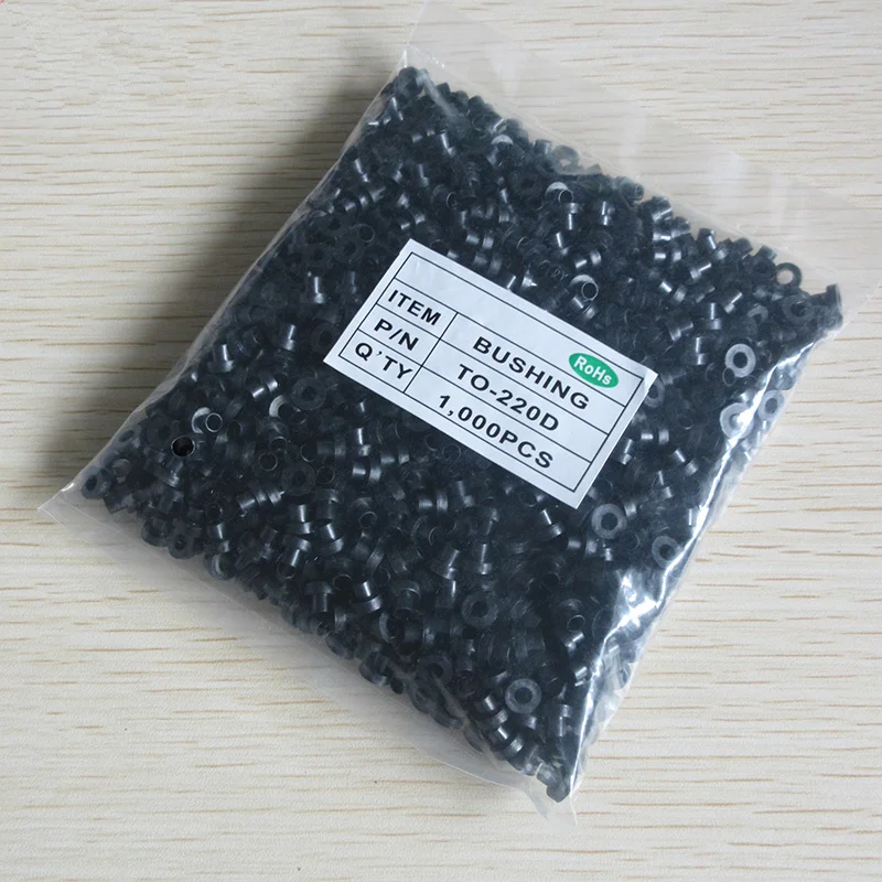 

High temperature resistant insulator TO-220 insulation particle insulated ring insulation cap crystal heat dissipation gasket