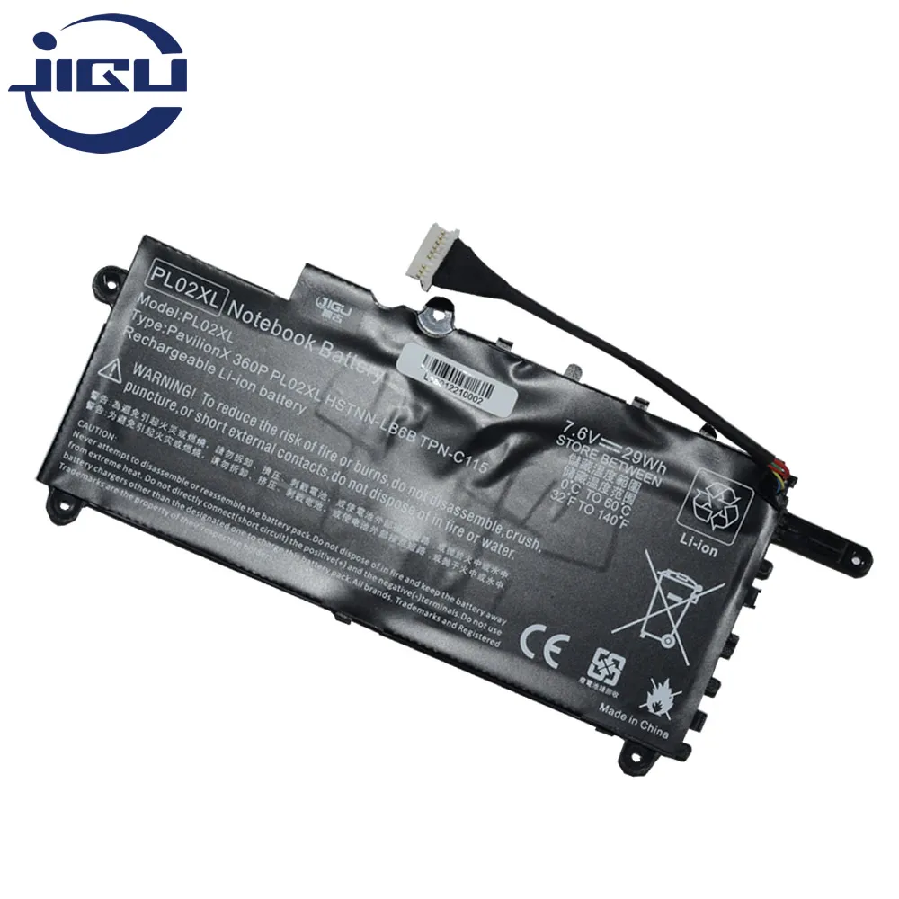 

JIGU Replacement Battery HSTNN-DB6B HSTNN-LB6B PL02029XL PL02XL TPN-C115 For HP For Pavilion 11 X360 SERIES 11-n009tu X360