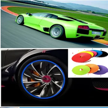 

car-styling Automobile hub Decorative strip tyre protecting ring accessories for Jeep wrangler jk cherokee compass renegade