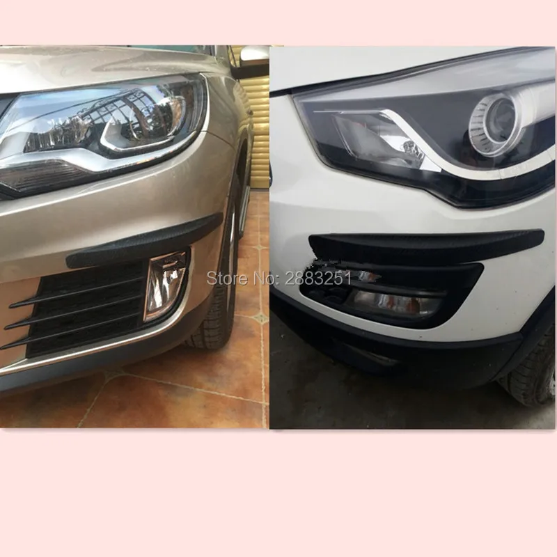 

2pcs Car styling CAR Bumper Anti-collision Strip Sticker FOR Citroen c2 c4 c5 c4l c3 saxo xsara picasso berlingo car Accessories