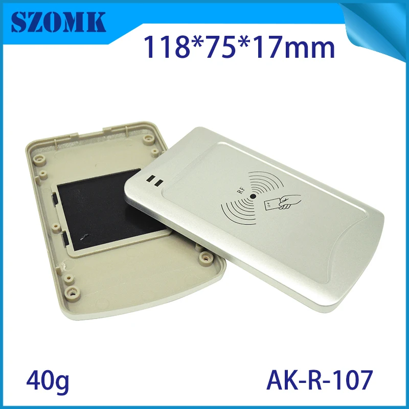 szomk IC card reader plastic enclosure for electronics project plastic sensor junction box distribution box instrument case plastic housing for pcb  (15)