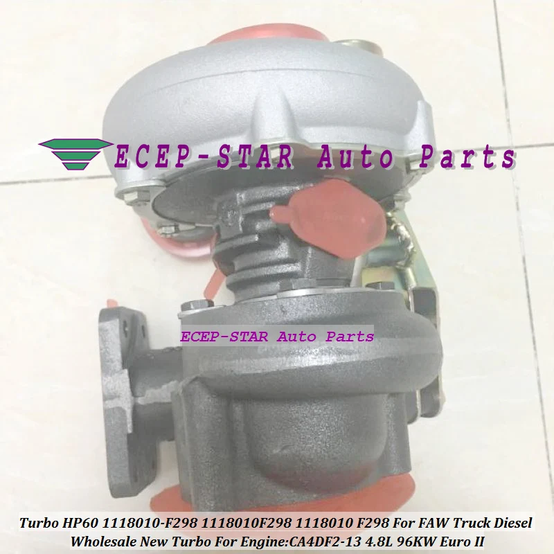 Turbo HP60 1118010-F298 1118010F298 1118010 F298 For FAW Truck Diesel CA4DF2-13 4.8L 96KW Euro II (2)