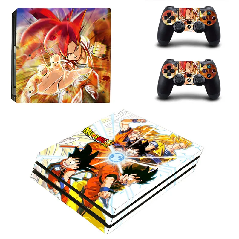 Homereally PS4 Pro кожи Dragon Ball Z игры Дизайн ПВХ HD Стикеры чехол для playstaion 4 Pro консоли и контроллер кожи PS4 Pro