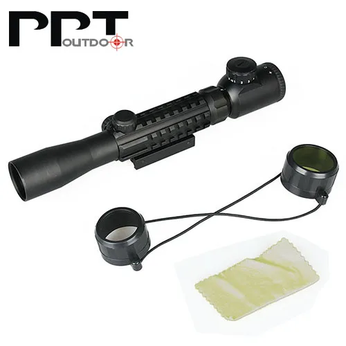 Rifles de Caça-0009 Rifle Laser - Green Holográfico Reflexo Iluminado 1 3-9x32e Red Dot 7 3-9X32E Rifle Red Dot Laser Red Green