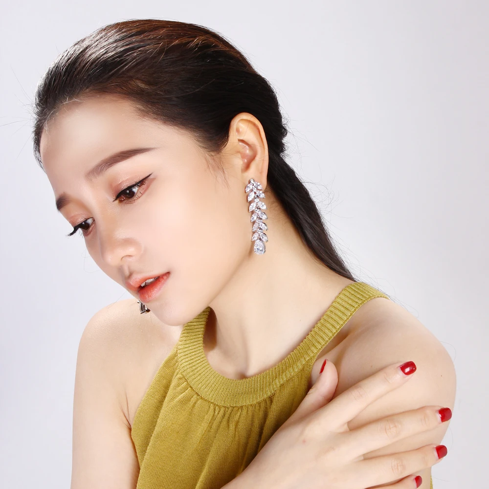 Long leaf earrings (4)