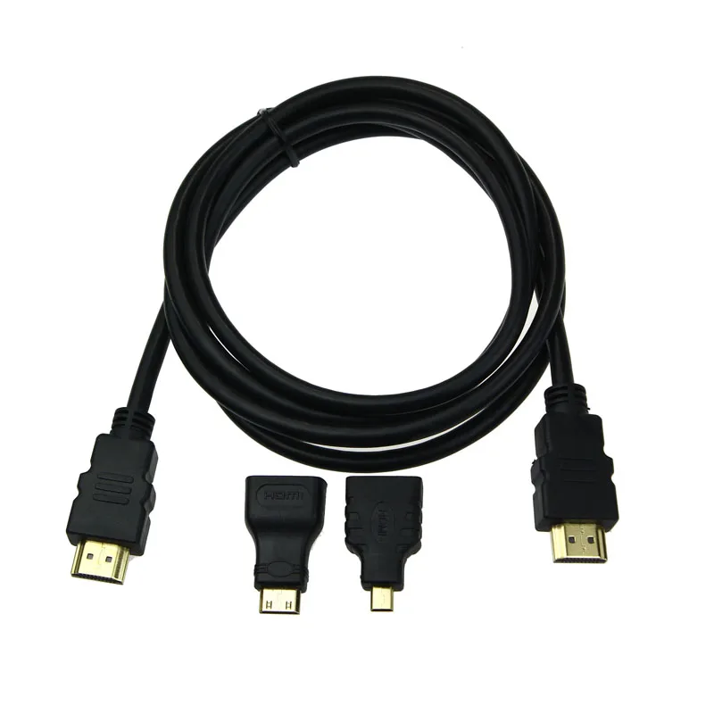 Multifunction HDMI To Mini Micro 1080P Cable Adapter Converter Cord Dropshipping Mar 14 |