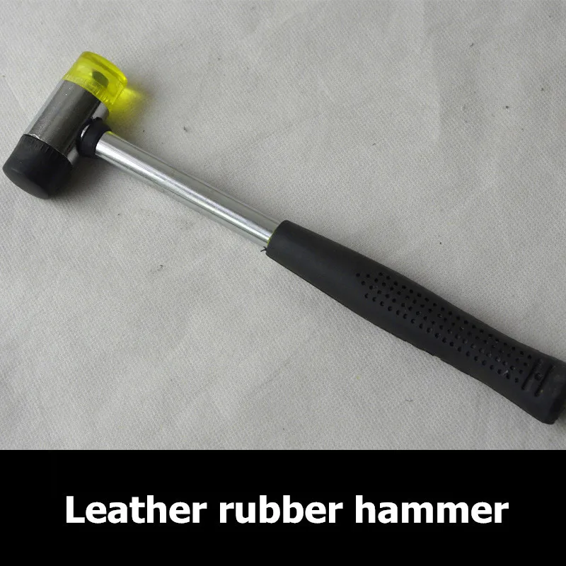 Rubber Mallet Mat Hammers Needle Art Leather Craft Hammer Mallet Leather Tool 6A