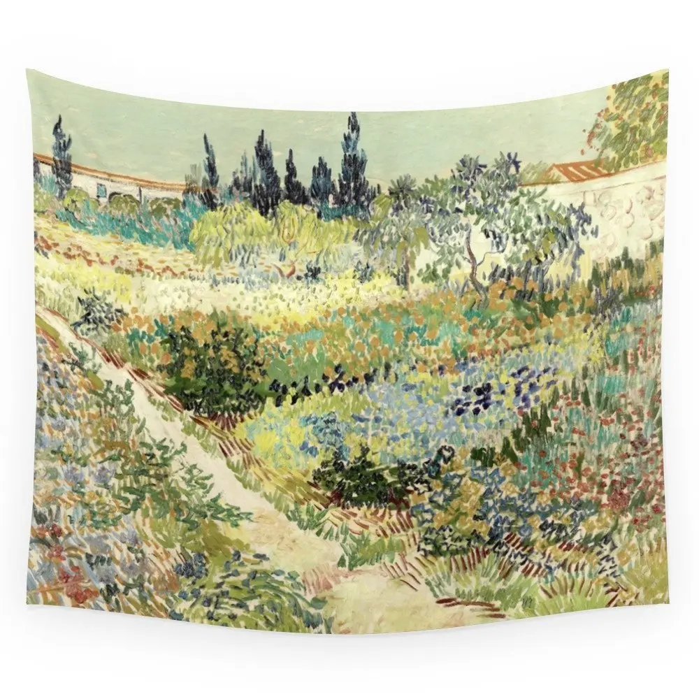 

Vincent Van Gogh : Garden At Arles Wall Tapestry