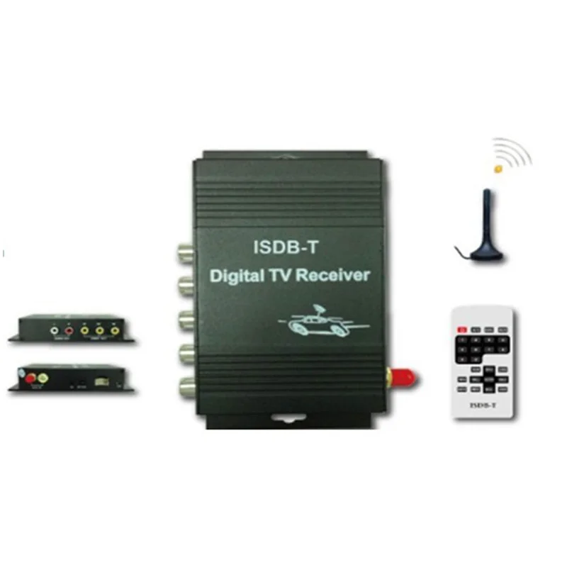 For Free shipping External Automobile Digital TV TUNERS ISDB T TV