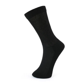 

Diabetic Socks Silky Toes Men'S Diabetic Non-Binding Cotton Dress Socks Diabetic Stockings Crew Ankle Loose Fit Diabetes Care So