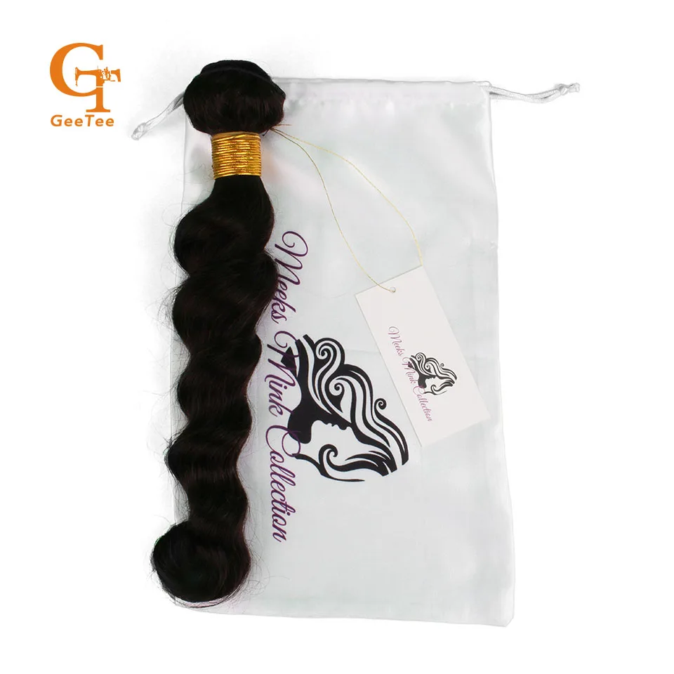 Custom Logo 100 Virgin Hair Bundle Packaging Sets Women Hair