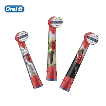 

Oral B EB10 Children Electric Toothbrush Head Replacement Star Wars Series Brush Head Soft Bristle Deep Clean (Brush Heads Only)