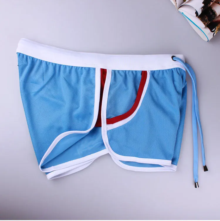 Swimwear Men Briefs Sexy Quick Dry Loose Mesh Shorts For Summer Beach & Home Gym Wear Boxer Briefs Swimming Trunks Sport Shorts  (4)