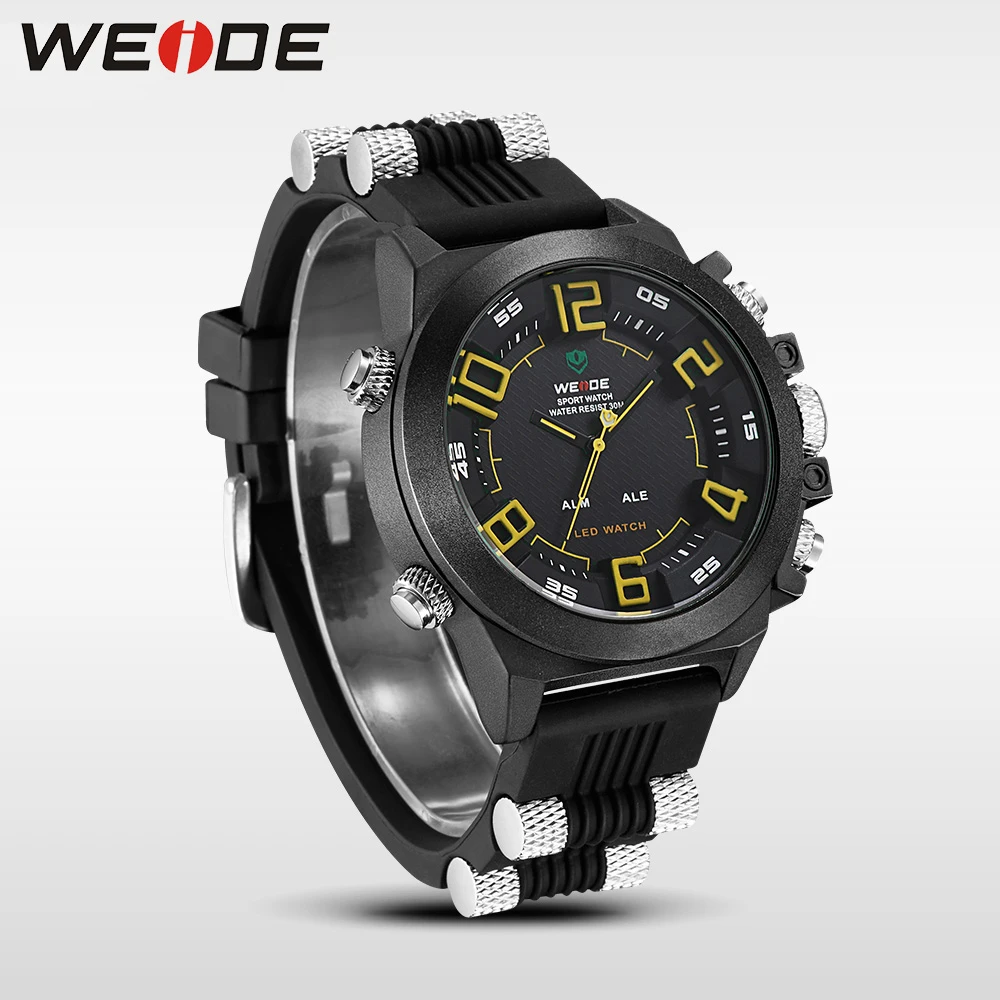 WEIDE 2019 мужские спортивные цифровой светодиод дисплей датчик движения