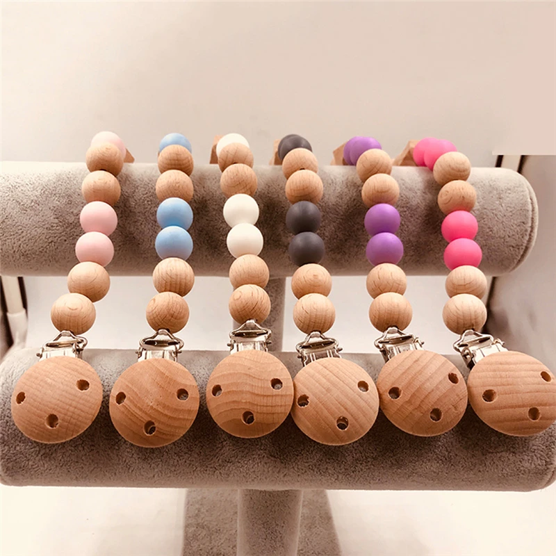 

Best Sale Baby Pacifier Clip Pacifier Chain Dummy Clip Nipple Holder For Nipples Children Pacifier Clips Teether Anti-drop Rope