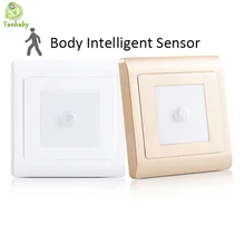 Tanbaby led stair light PIR motion sensor infrared human body induction Led wall step lamp white