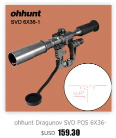 Ohhunt CL 5-20X50 FFP тактические оптические прицелы первый фокальный самолет красный зеленый с подсветкой Стекло Сетка с блокировкой сброса прицел