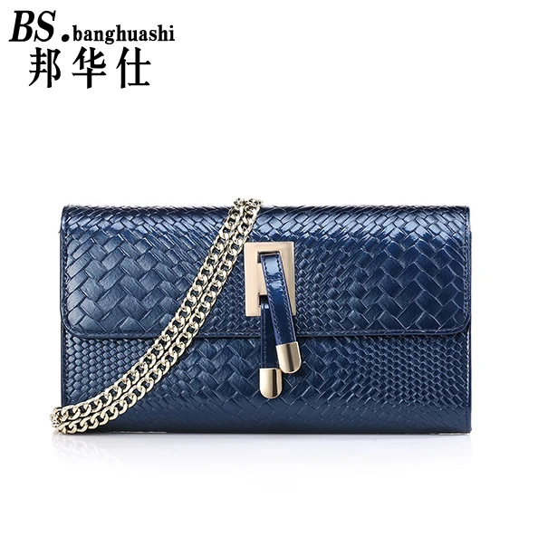 

Ladies Shoulder Bag Lavish Leather Crocodile Pattern Envelope Handbag Women's Small Handbag 2016 Winter Christmas Gifts