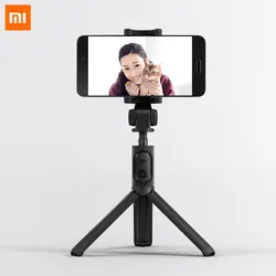 Оригинальный Xiaomi складной штатив монопод селфи палка Bluetooth с беспроводной кнопкой затвора селфи палка для iOS/Android/Xiaomi