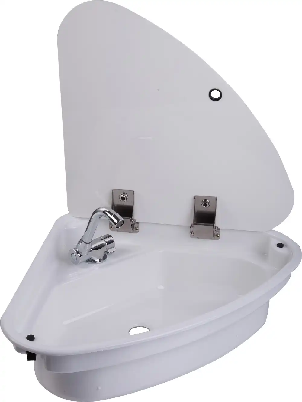 Bathroom corner basin hanging basin sink small mini apartment wall