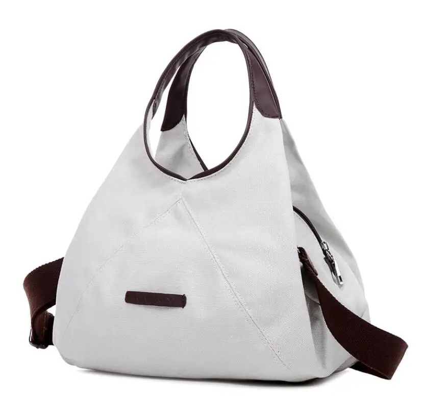 

Women canvas Casual Handbag Keychain Female Shoulder mujer Handbags girl Travel Bag Tote