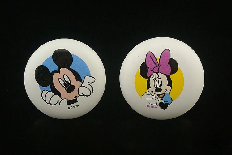 Mickey Mouse Knobs Bedroom Dresser Knobs Ceramic Nursery Drawer