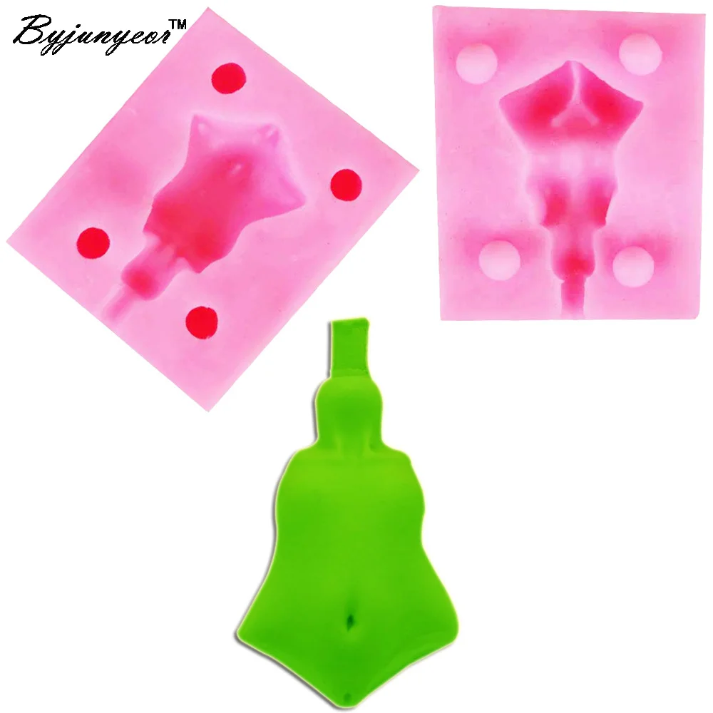 

2PCS Woman Body 3D Candle Soy Wax Mould Scented Soap Handmade Silicone Mold Plaster Resin Clay Diy Craft Home Decoration m857