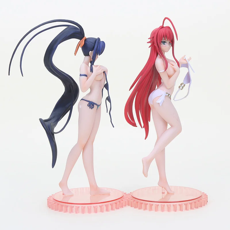 13 см аниме высокая школа DXD фигурка Rias Gremory Himejima Akeno купальник Ver Rem Ram ПВХ коллекция