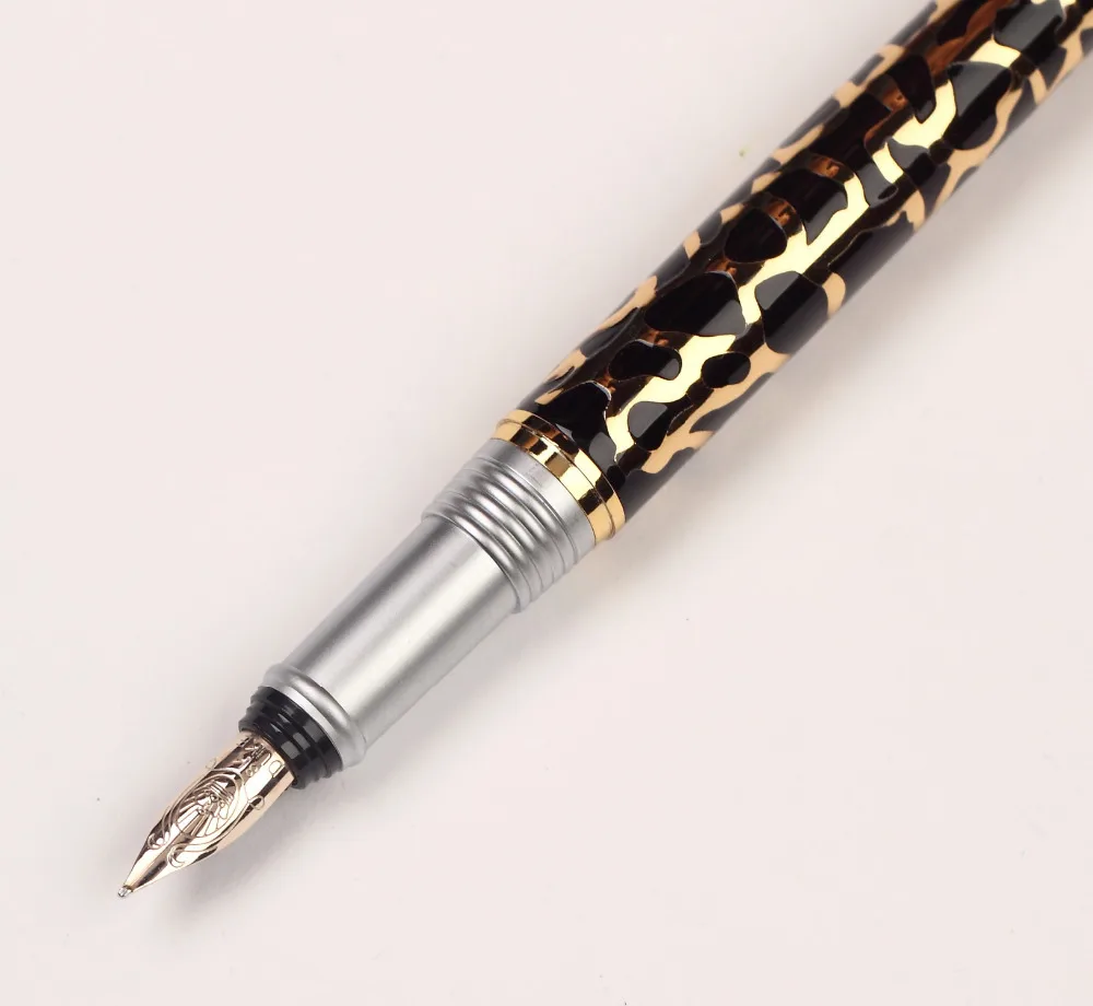 8 K чистого золота F Перо пишущая ручка или Ручка-роллер 3 цвета на выбор DUKE 216 офисные и школьные Подпись Ручки