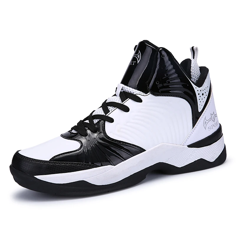 Image Ifrich Men Sport Shoes High Top Basketball Sneakers Men New Cool Youth Basketball Shoes Cheap China Sports Boots Cheap Trainers