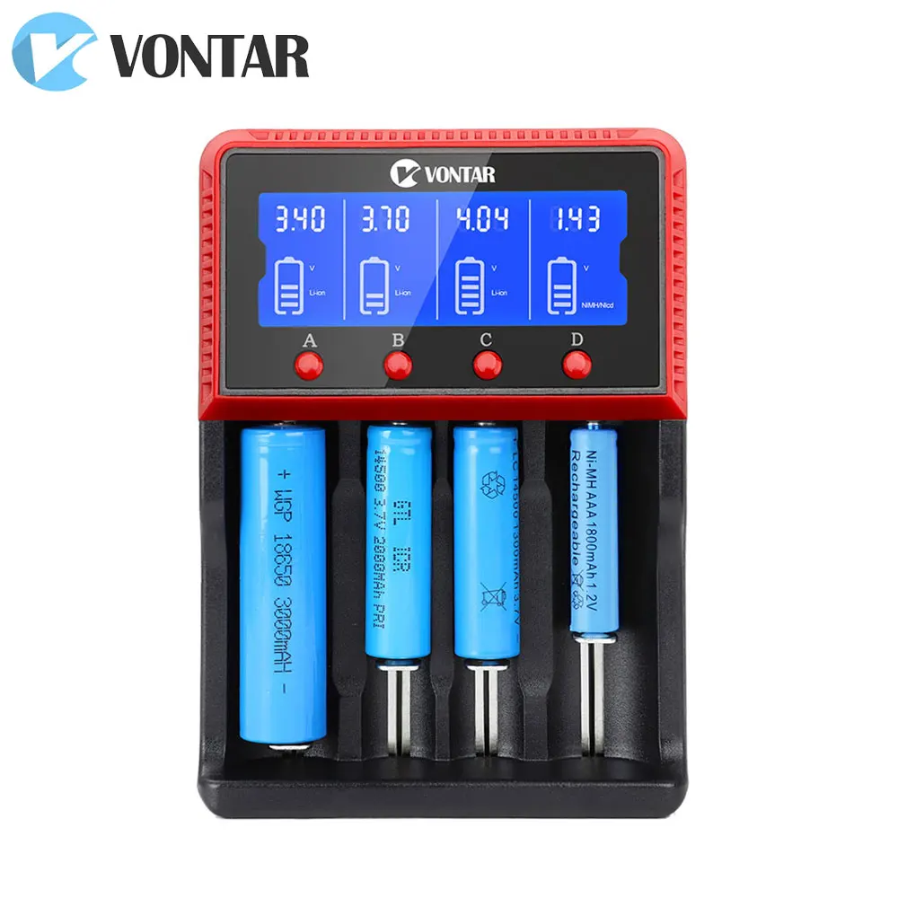 Smart LCD USB Li-ion Battery Charger Charging for Rechargeable Lithium Batteries 26650 18650 14500 16340 AA AAA 3.7V 12V 24V Smart LCD USB Li-ion Battery Charger Charging for Rechargeable Lithium Batteries 26650 18650 14500 16340 AA AAA 3.7V 12V 24V