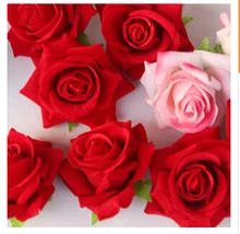 100 PCS/Bag New 10CM Diameter Top Quality Rose Flower Head Handmade DIY Wedding Home Decoration Jewelry Accessories