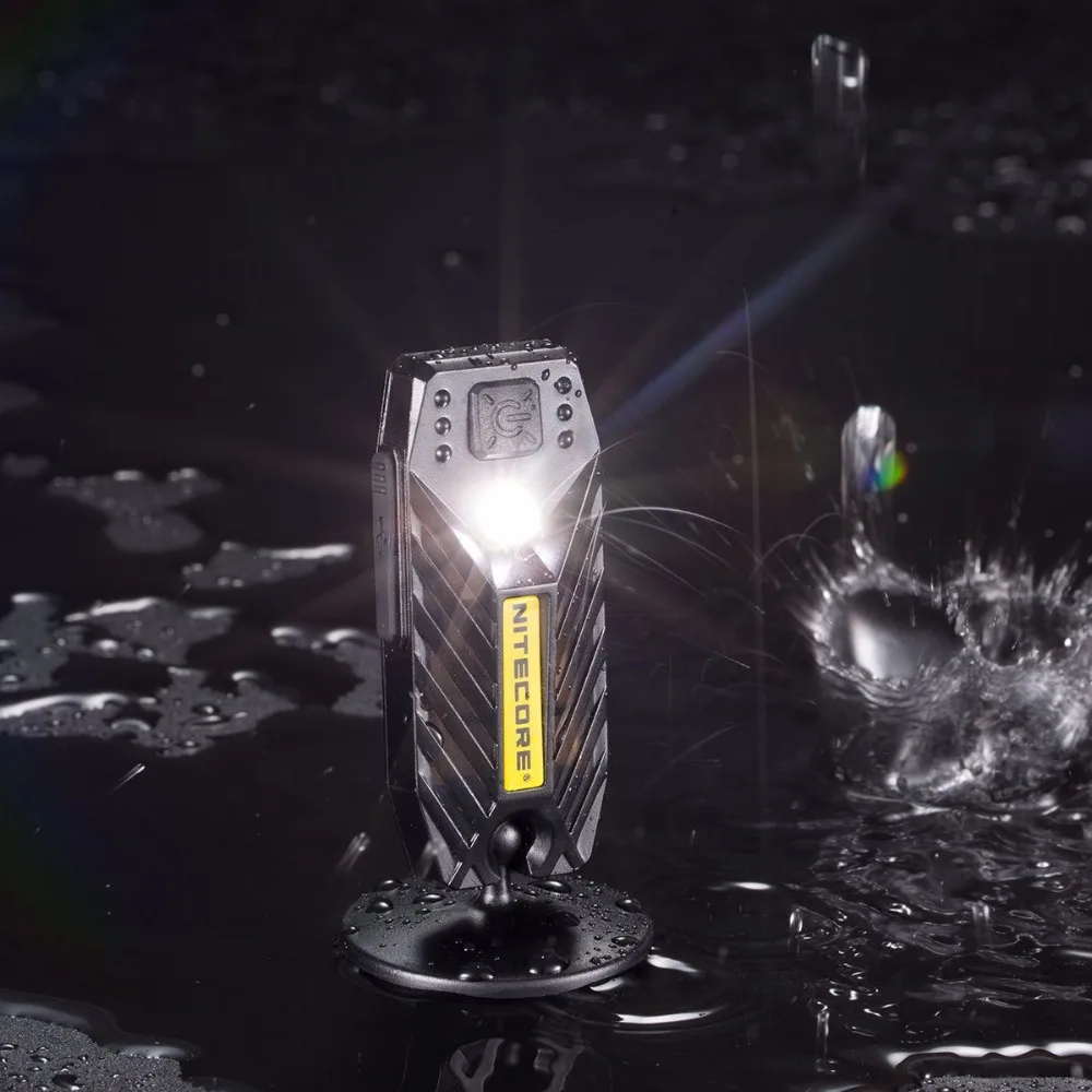 

topsale NITECORE High Performance LED Light USB Rechargeable T360M Gear Outdoor FlashLight HandLamp Waterproof Magnetic Pedestal
