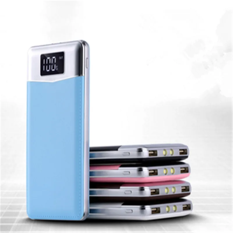 Double-USB-power-bank-20000mah-External-Battery-LCD-Portable-Mobile-phone-Charger-powerbank-for-iPhone-X