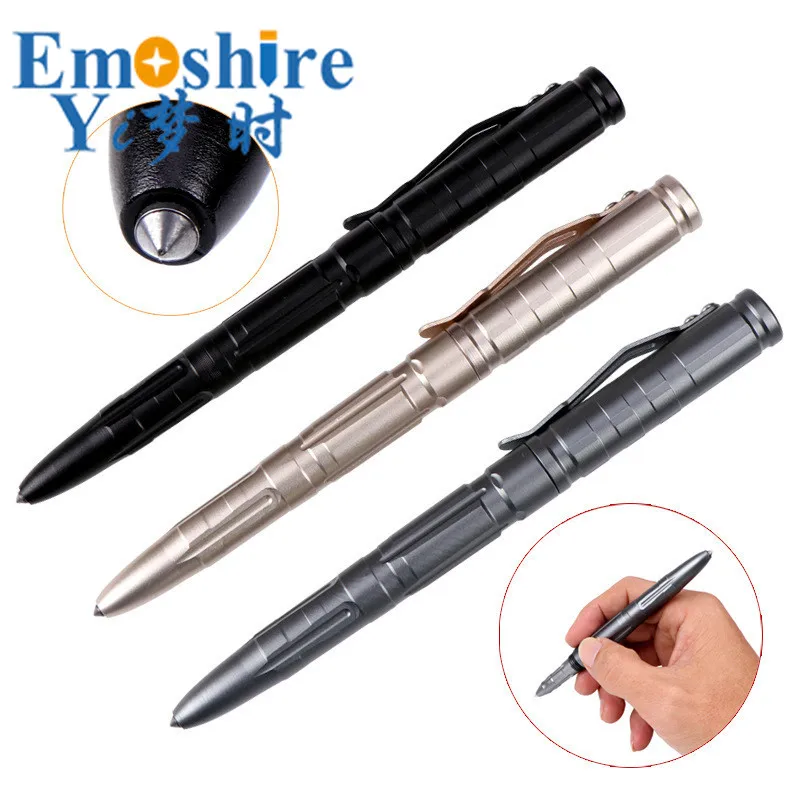 Emmoshire New creative tungsten steel tactical pen multi-functional self-defense pen EDC tools outdoor self-defense equipment survival equipment (1)