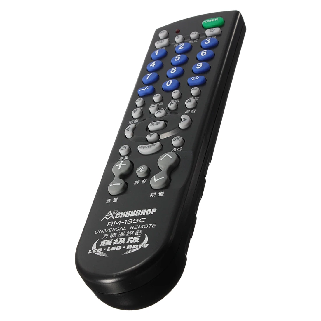 CHUNGHOP RM 139C Универсальный ТВ пульт дистанционного управления черный|universal tv remote