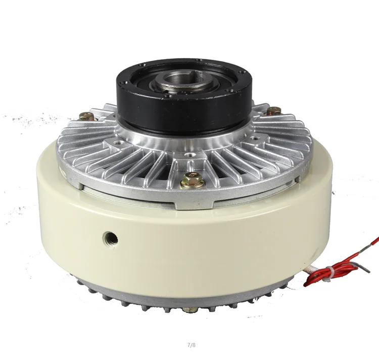 

Hollow shaft magnetic powder clutch 20KG magnetic powder brake 24V motor tension control dynamic powder single brake