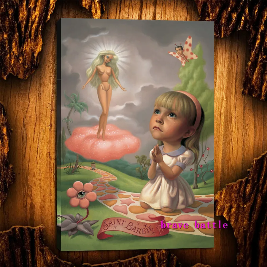 Mark Ryden детский необычный холст для живописи Тёмный мир гостиная спальня домашний