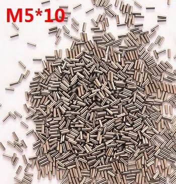 300 шт./лот M5 * 10 GB119 SUS304 дюбель из нержавеющей стали штифт цилиндрического цилиндра