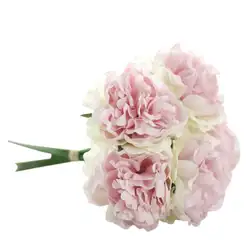 Лидер продаж! Искусственные Поддельные Цветы Свадебные искусственный гипсофила с цветочным принтом Поддельные Шелковый Свадебная
