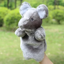 Игрушек! Новое поступление, супер милая Серая мышка, плюшевая игрушка, ручная кукла, детская игрушка, история, день рождения, рождественский подарок, 1 шт