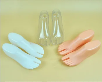 

New Fashion Plastic Mannequin Foot For Sandals Mannequin Foot Children Different Colors On Sale