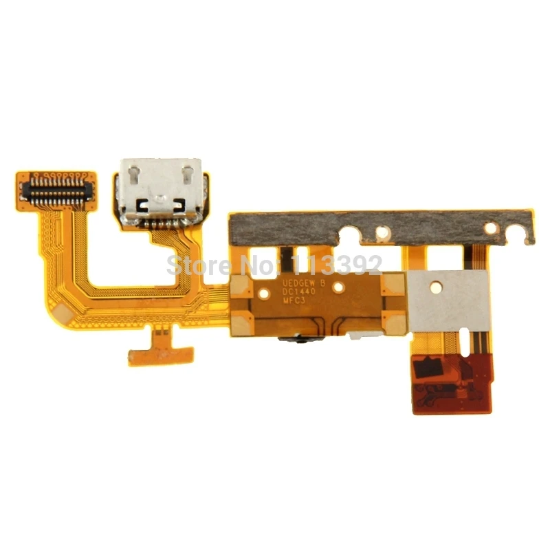 USB Зарядное Устройство Док Разъем Порта Flex Кабель Ремонт Частей Для Huawei Ascend P6