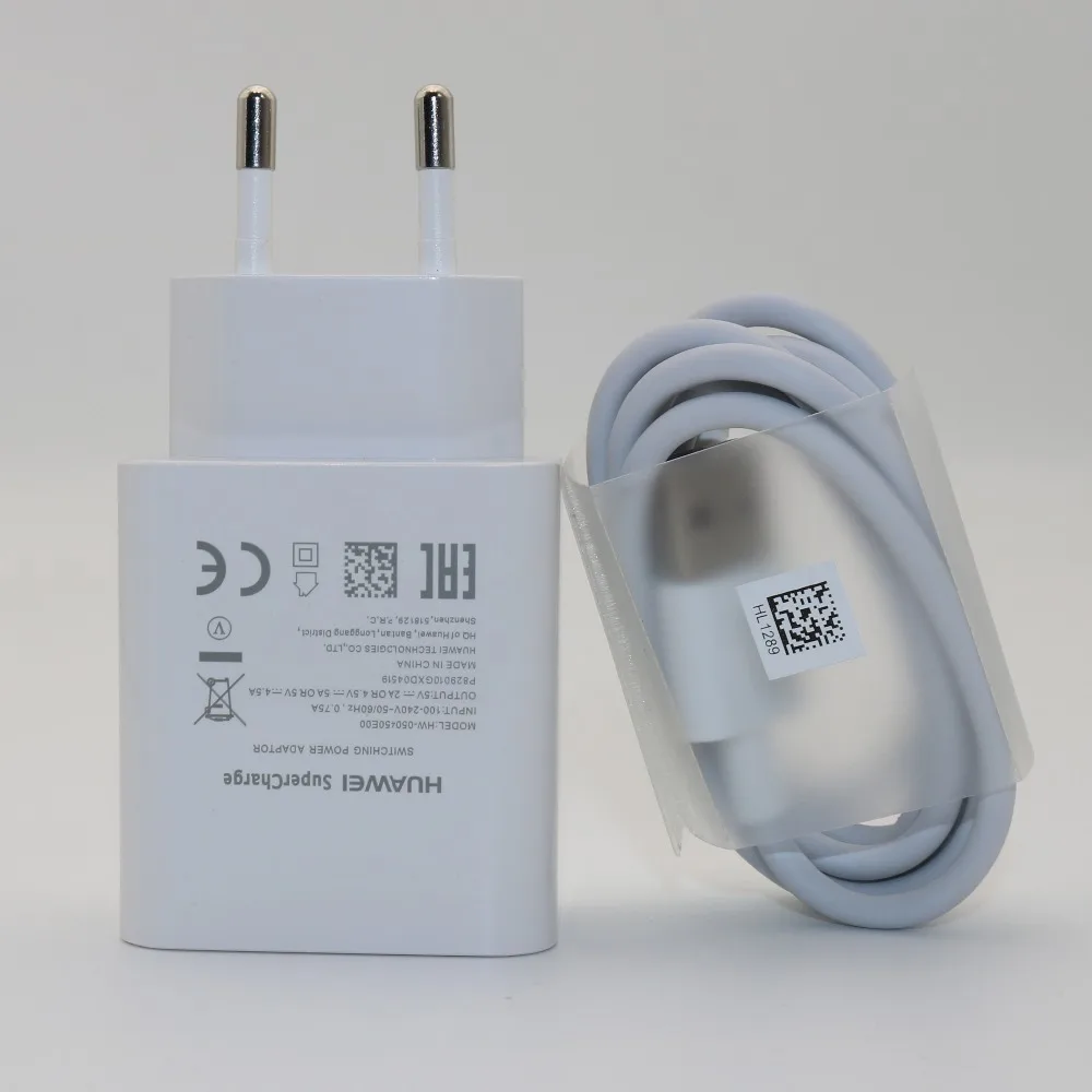 Huawei honor быстрое зарядное устройство оригинал 5A/4.5A EU супер и подлинный кабель Usb