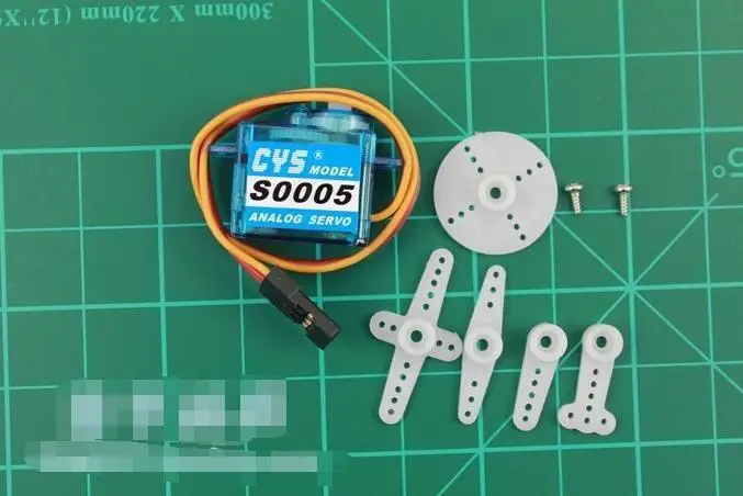 CYS S0005 5g lighter weight plastic gear servo apply F3P KT machine RC airplane