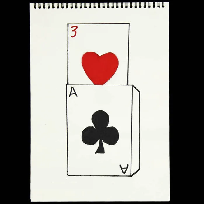 Cardiographic Exclusive Rise Card Prediction( 390*260MM ) Magic Tricks Stage Gimmick Props Magie Comedy Mentalism | Игрушки и хобби