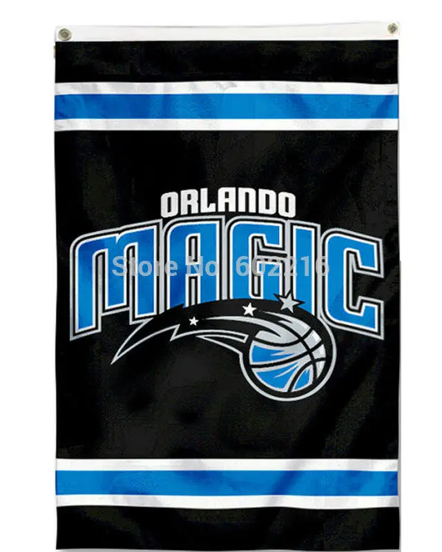 Basketball New Orlando Magic Outdoor Flag 3FTX 5FT Custom Team Banner