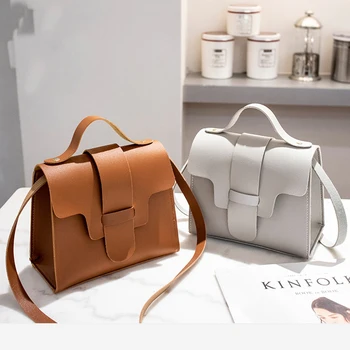 

PU Leather Flap Bag For Women Shoulder Bag With Hasp Single Strap Handbags Female Small Messenger Bags Women Crossbody Bags Tote