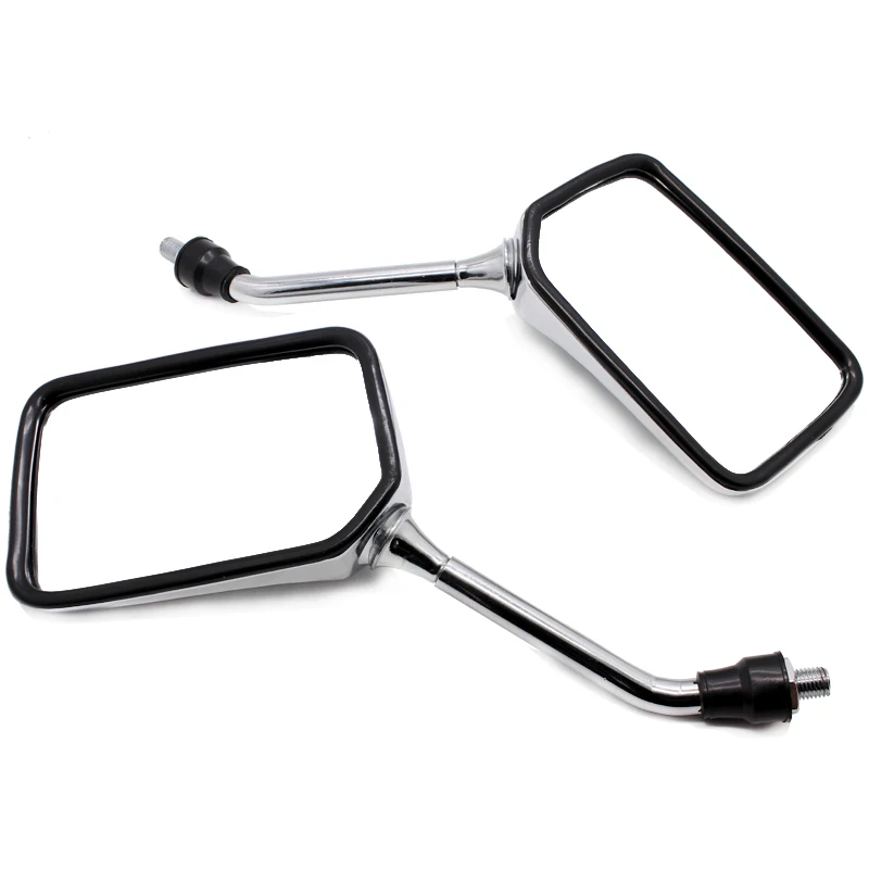 Roaopp 10MM Motorcycle Rear Side View Rearview Mirror For Honda CB400 CB750 CB1000 CB1300 CB-1 VTEC VT250 ZRX400 VYR